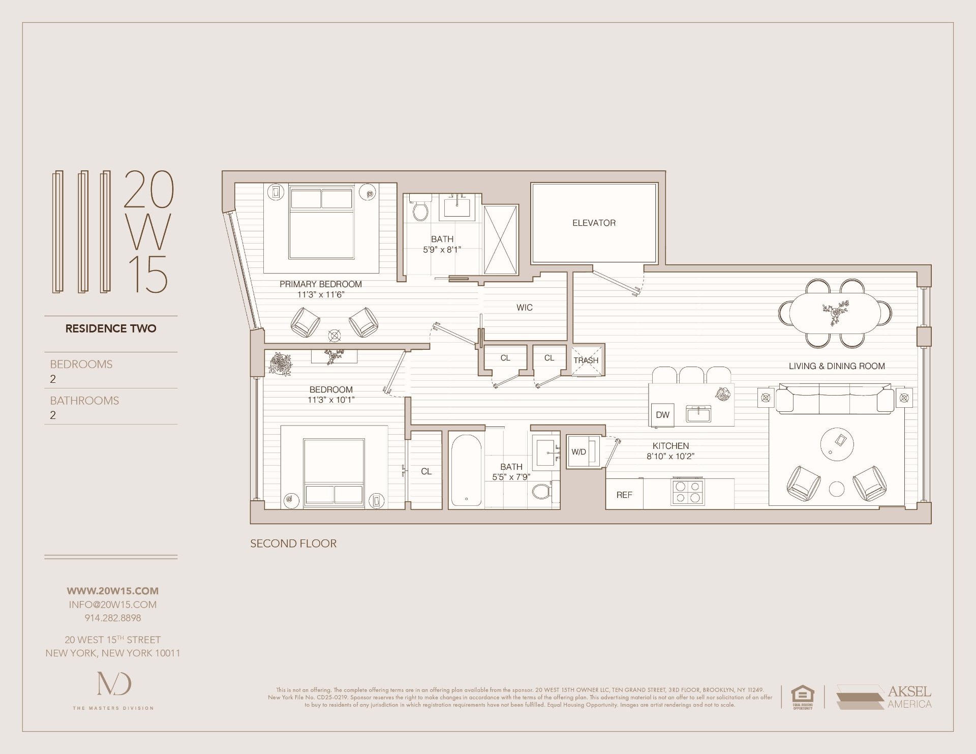 Residence Two floorplan